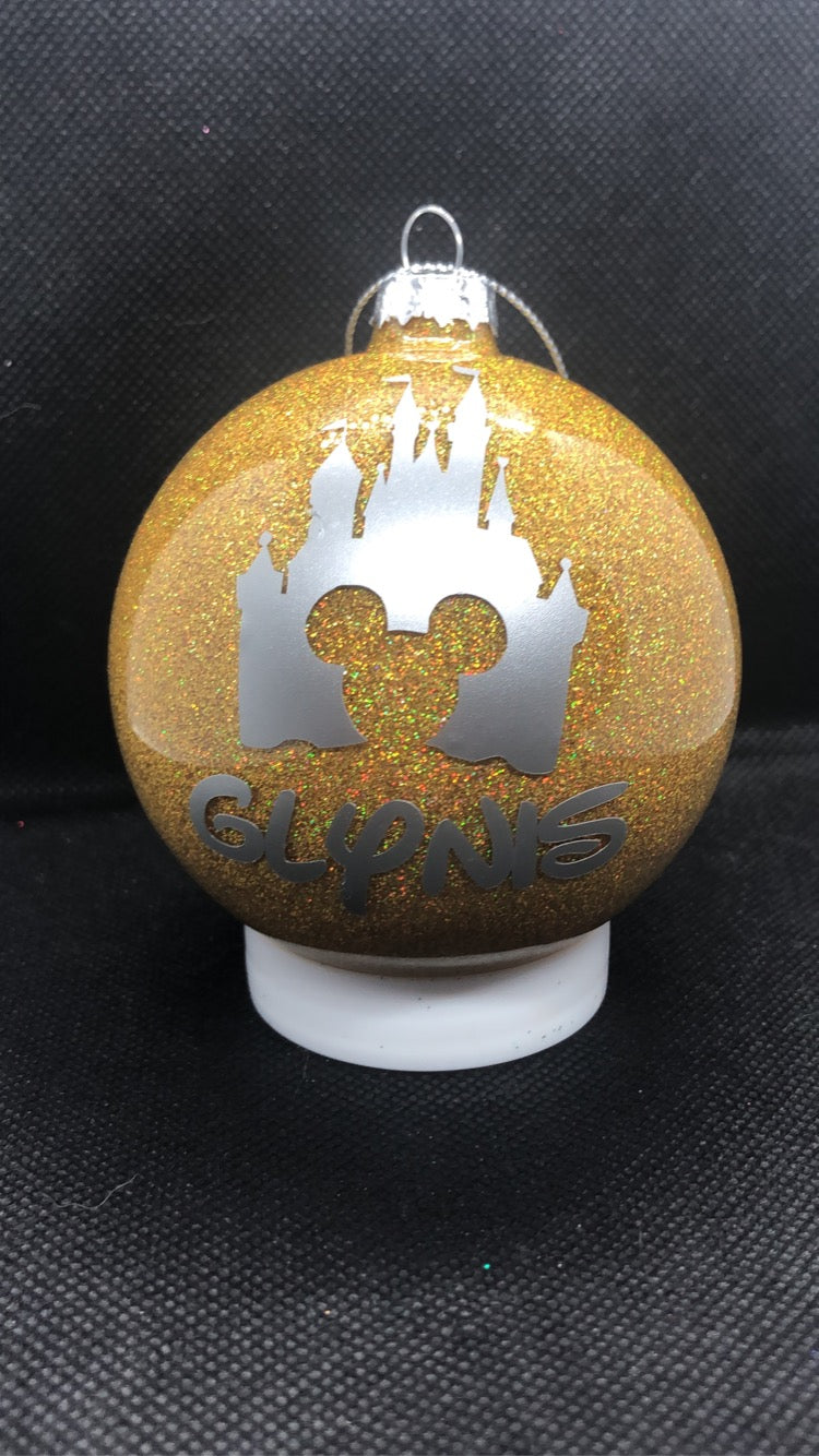 Castle & Mouse Bauble
