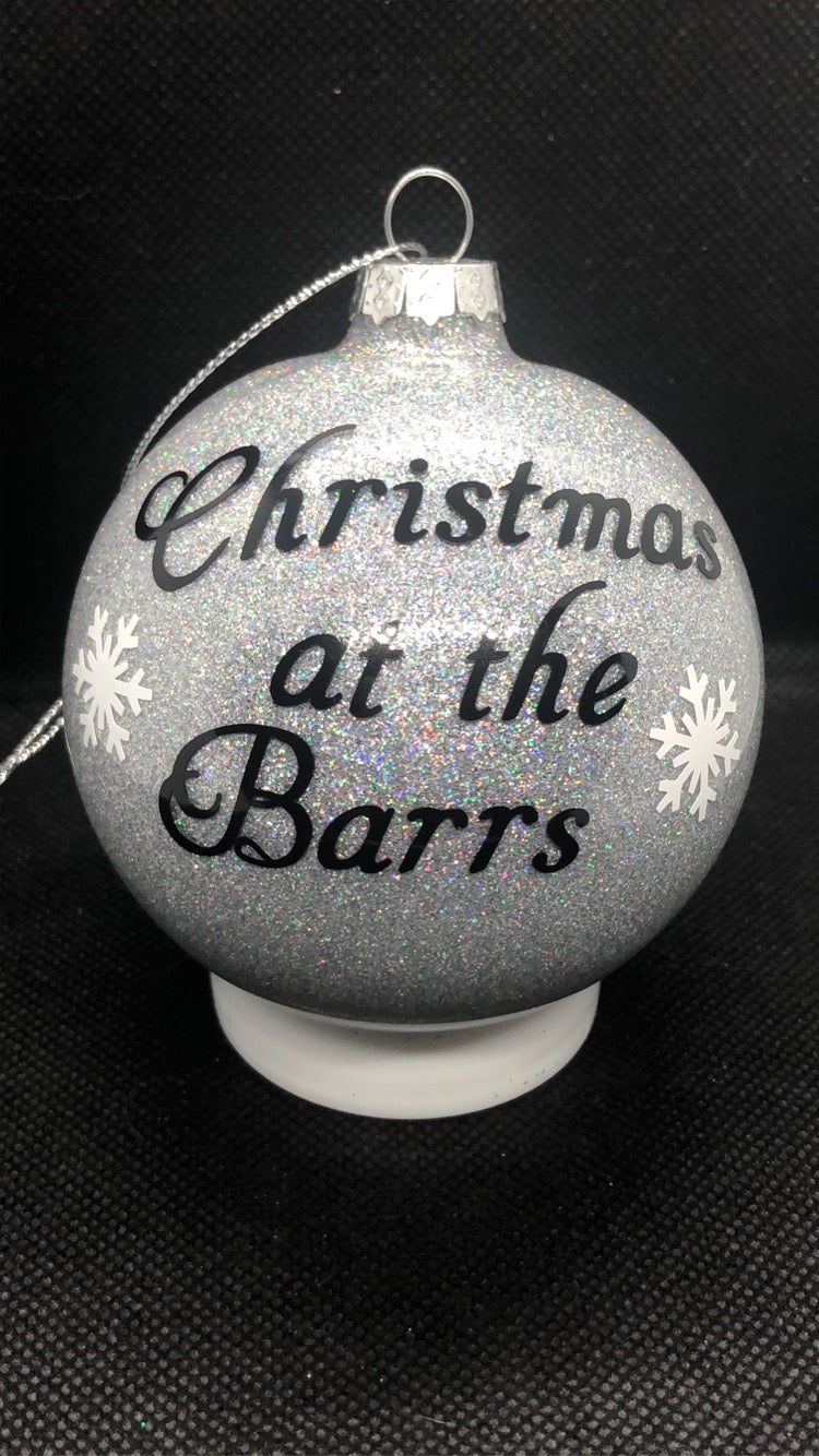 Christmas with the Family Bauble