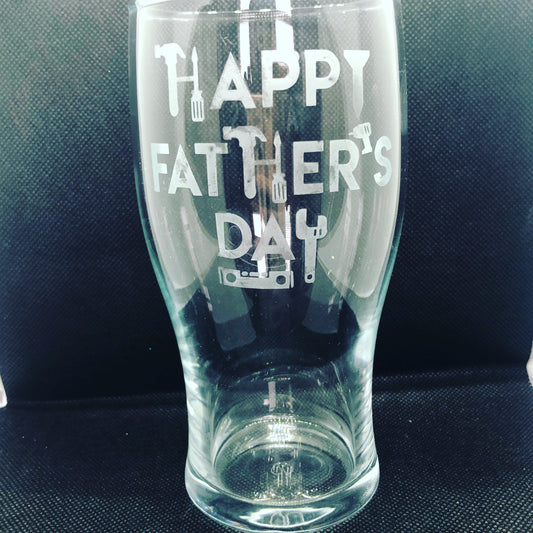Fathers Day Tools Pint Glass