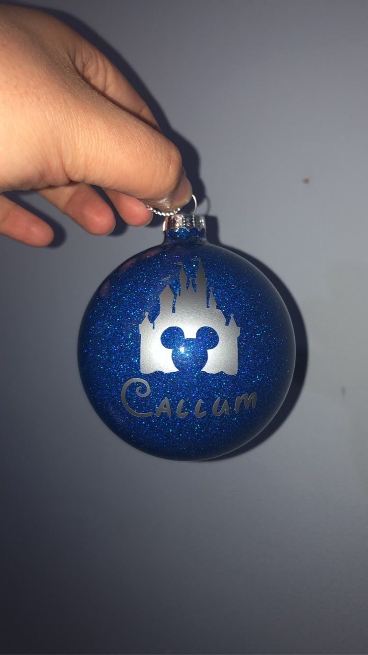 Castle & Mouse Bauble