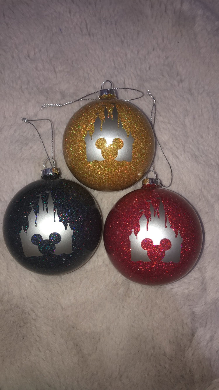 Castle & Mouse Bauble