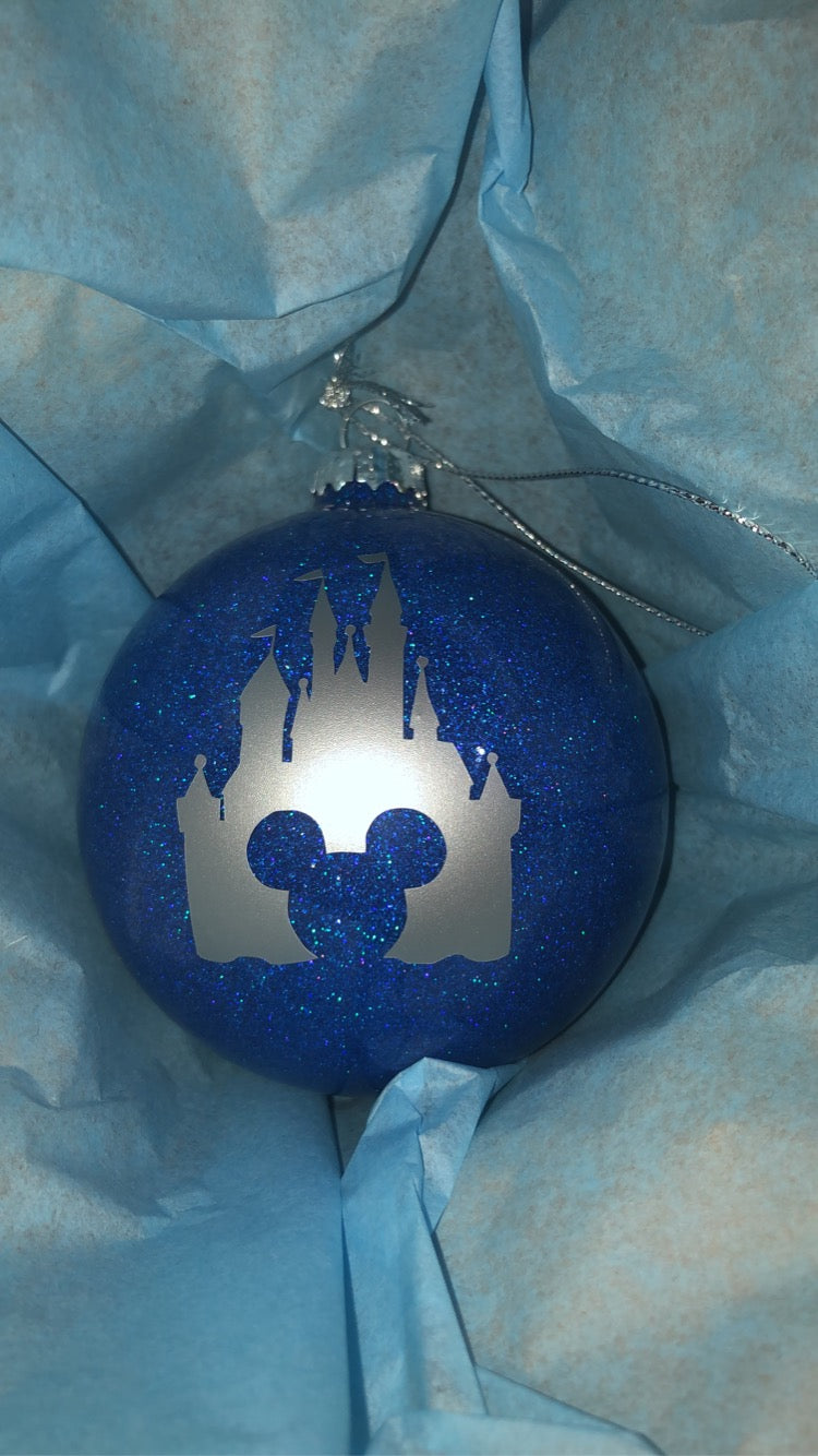Castle & Mouse Bauble