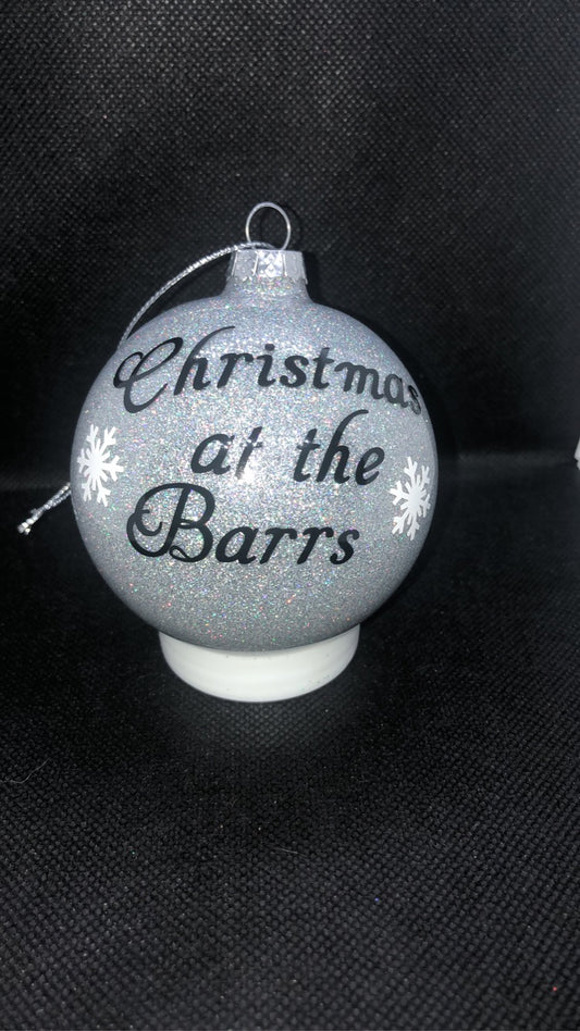 Christmas with the Family Bauble