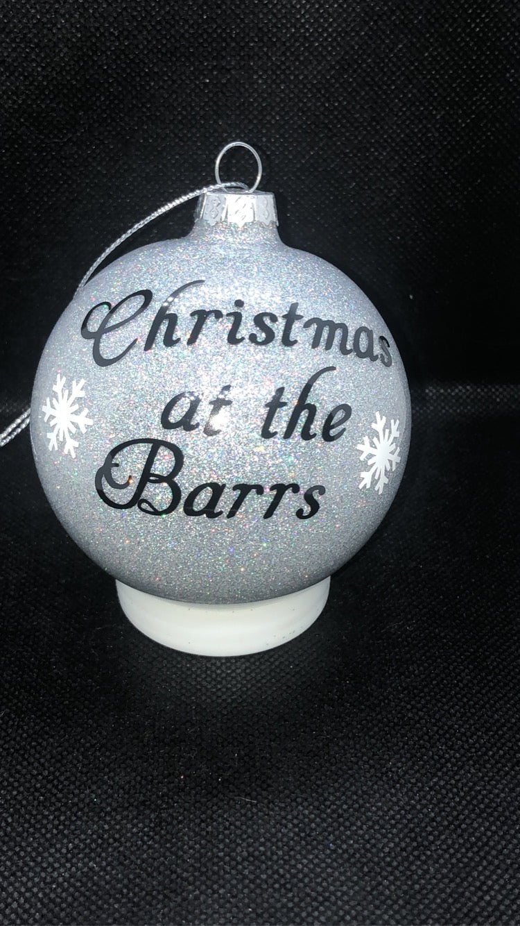 Christmas with the Family Bauble