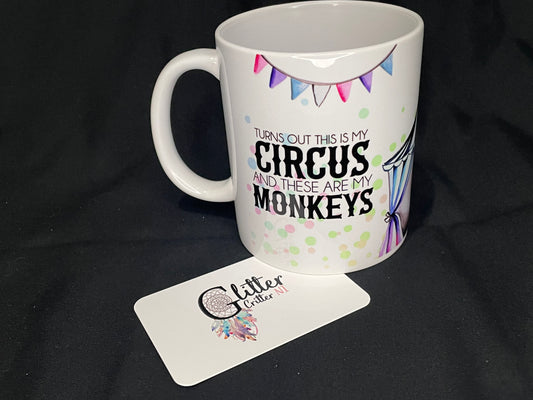 My Circus My Monkeys Mug
