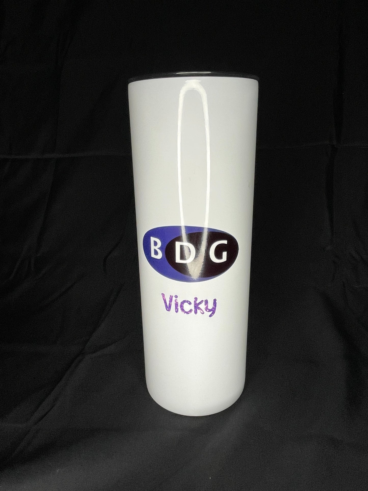 600ml Tumbler with Straw