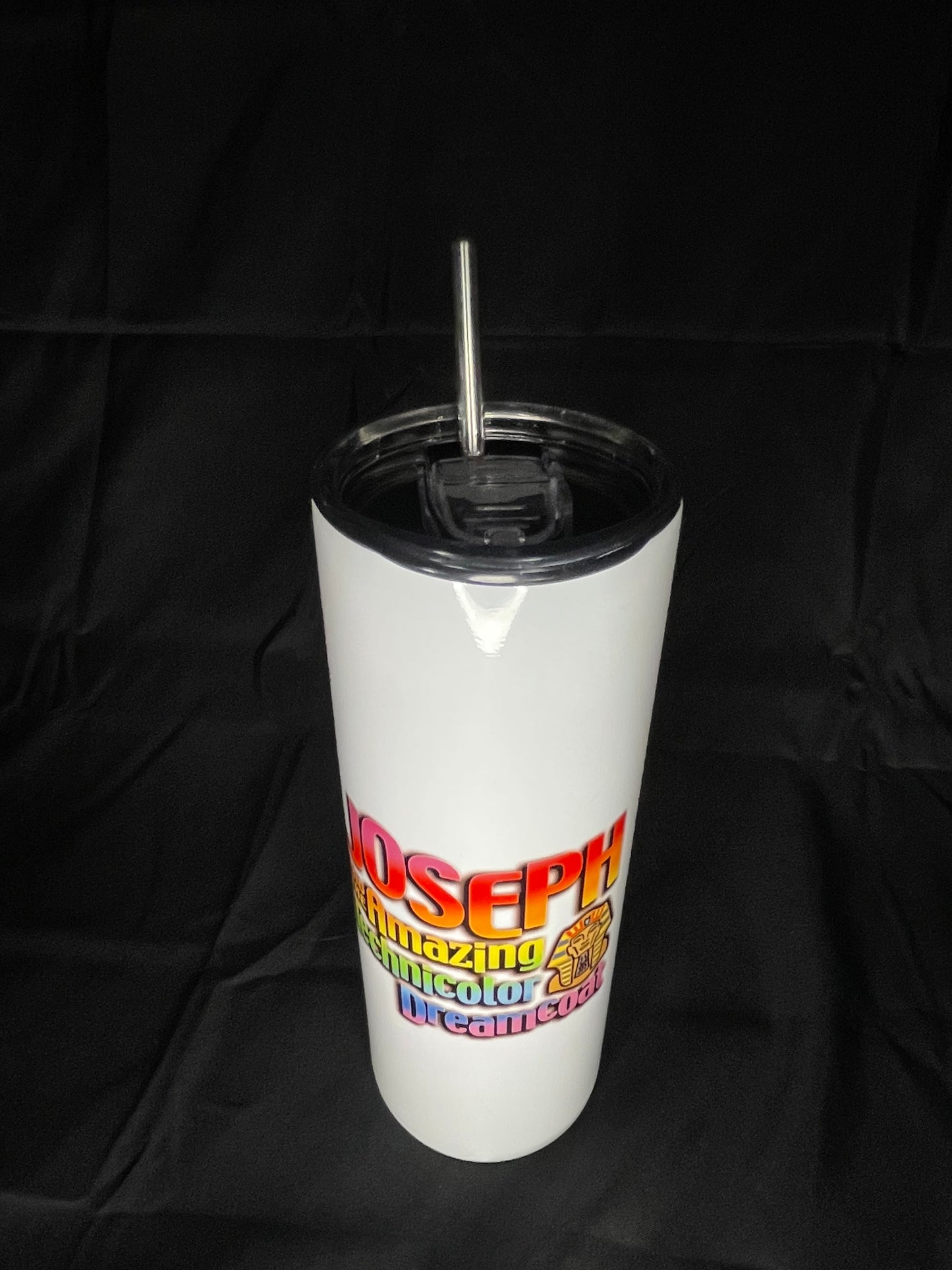 600ml Tumbler with Straw
