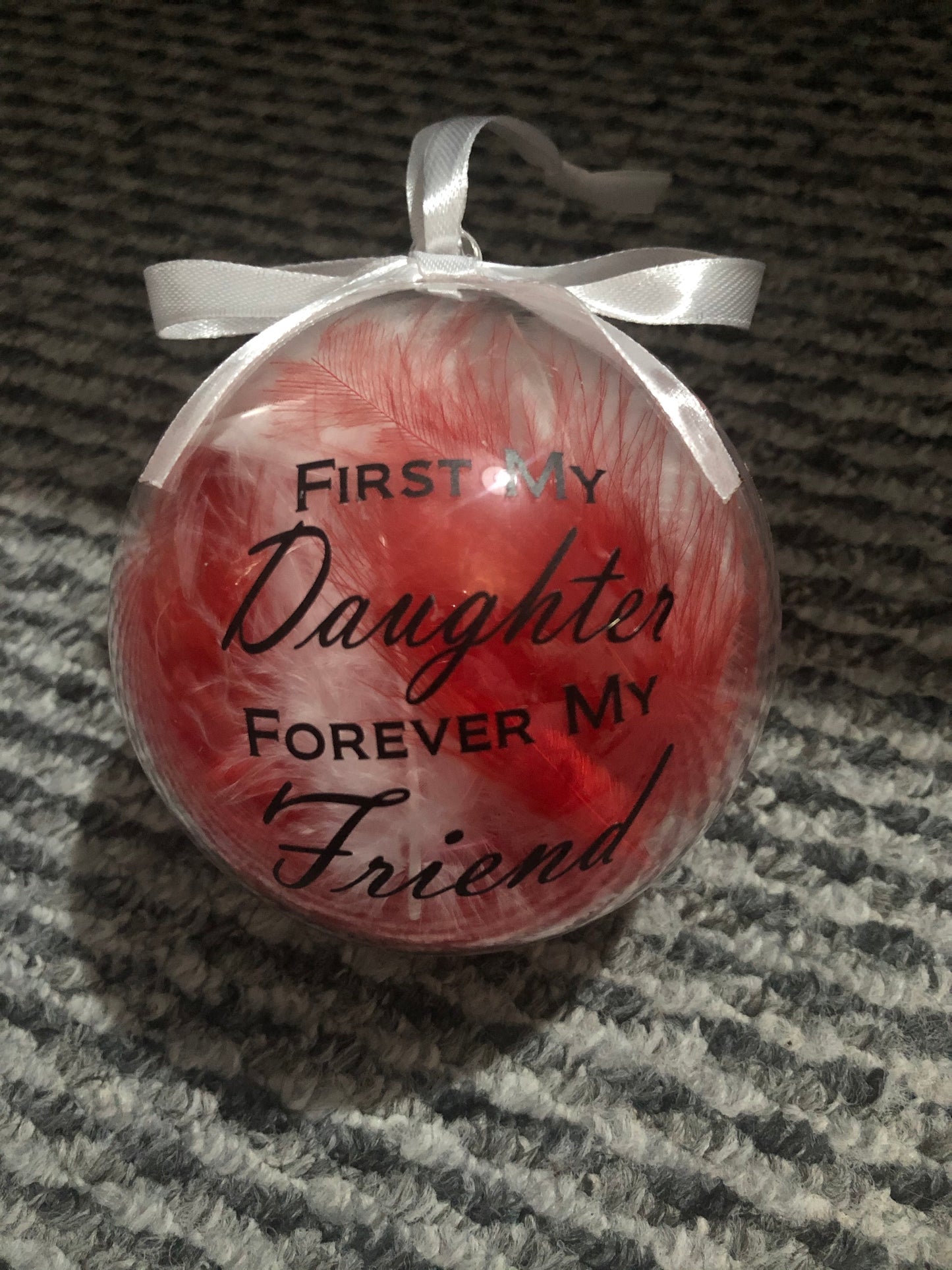 First my Daughter Christmas Bauble